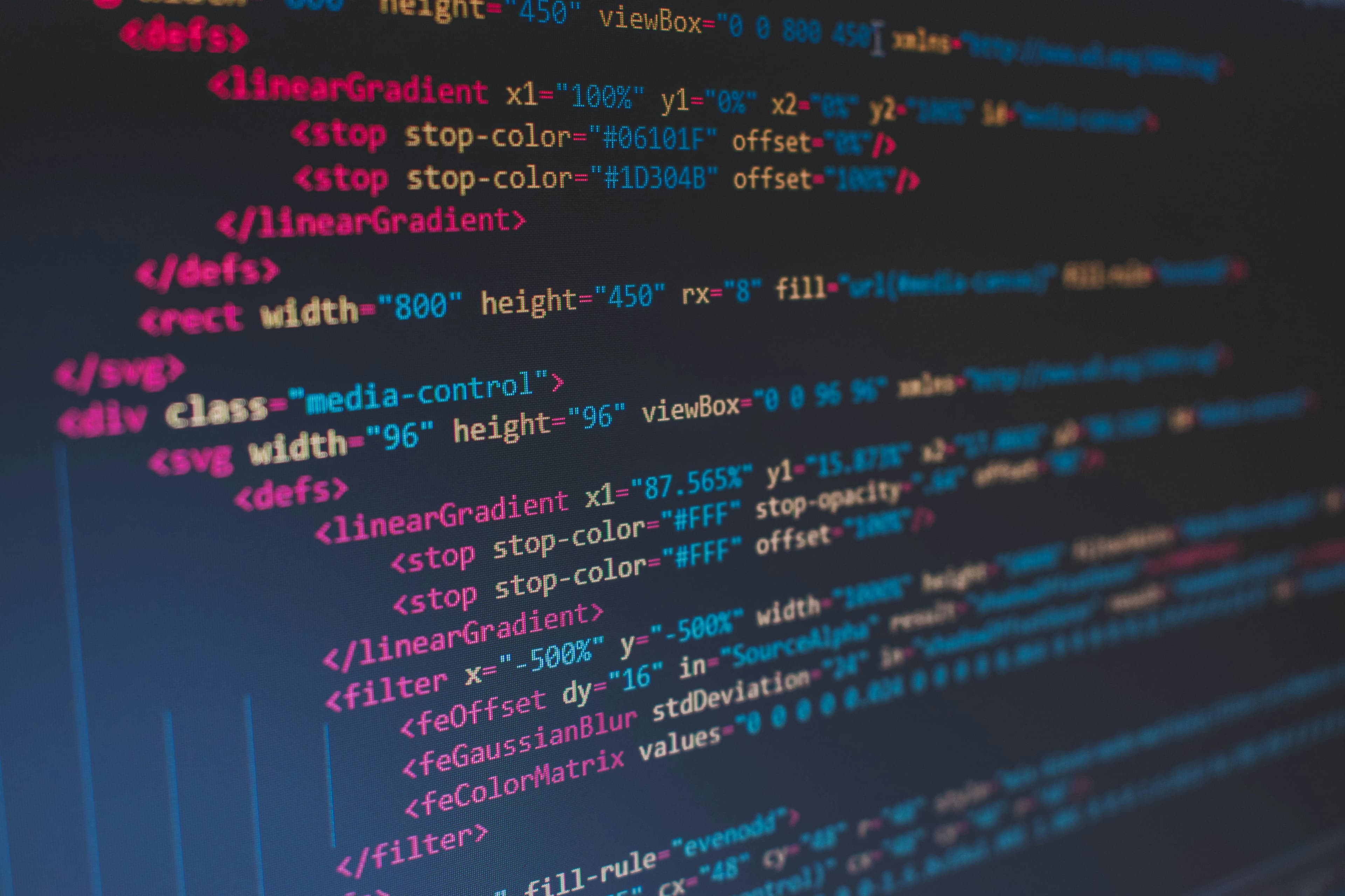 Custom code development at Visionary Advance